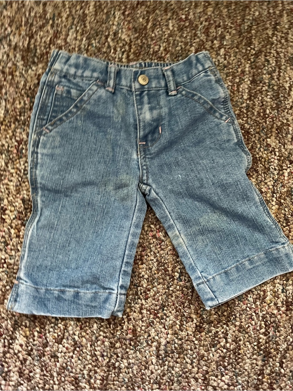 Old Navy Light Blue Denim Kids Shorts